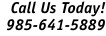 Call Us Today!
